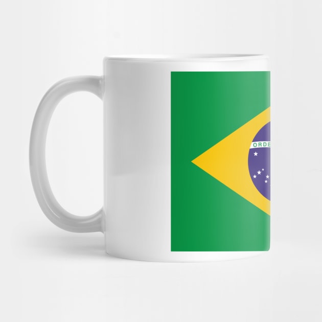 Flag of Brazil (Brasil) by COUNTRY FLAGS